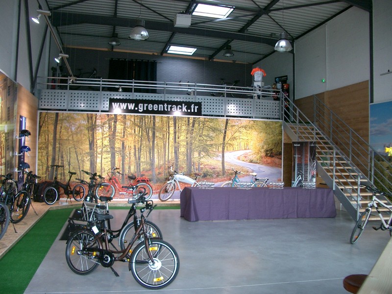 Mezzanine magasin vélo