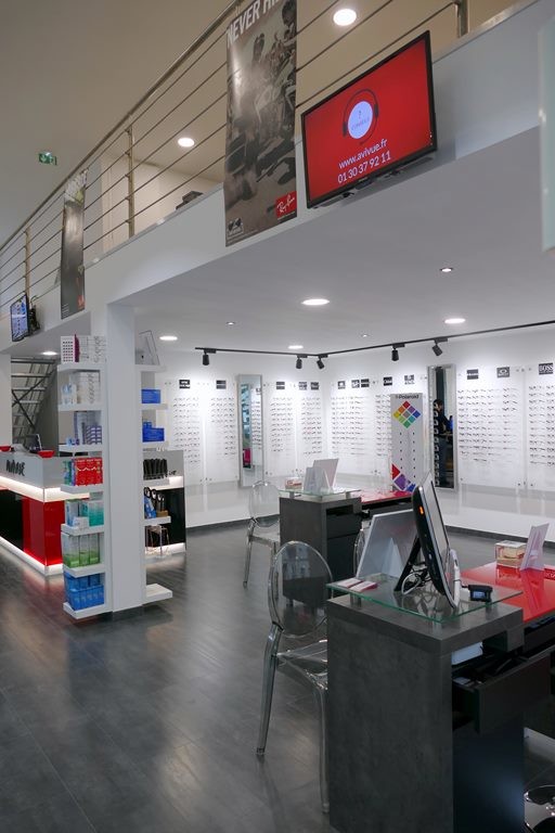 Plateforme magasin opticien