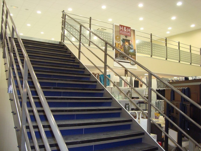 Mezzanine ERP dans magasin