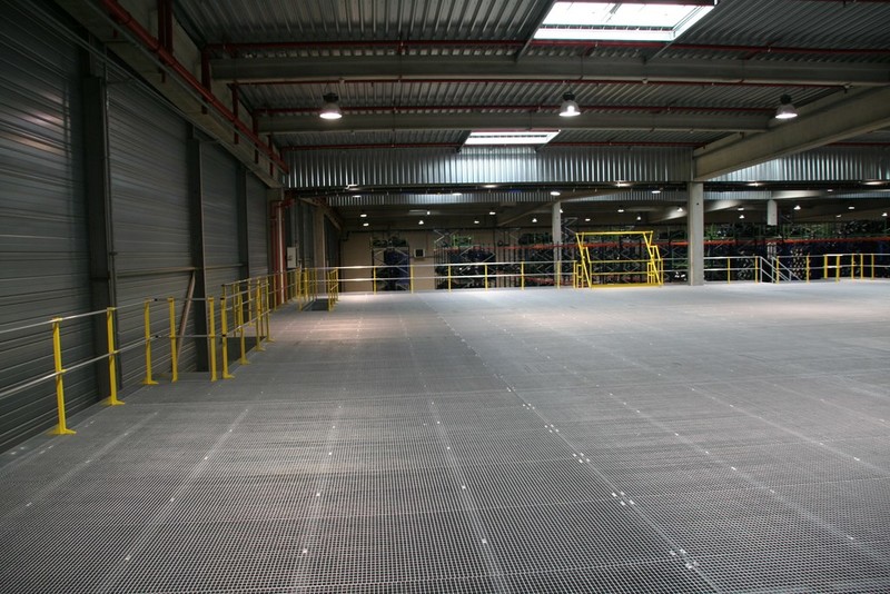 Plateforme stockage grande surface