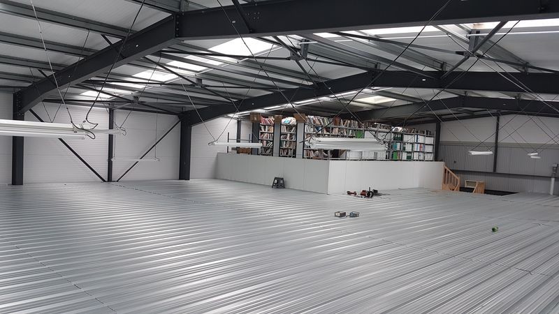 Mezzanine plancher bacacier